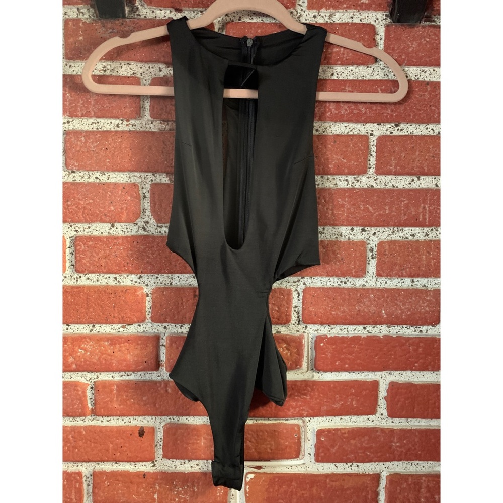 Caribbean Queen Black Bodysuit